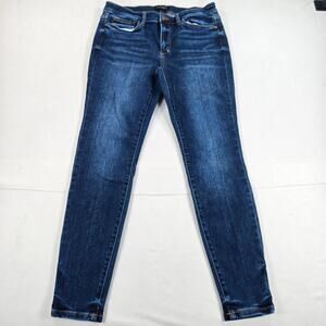 Judy Blue Mid Rise Classic Handsand Skinny Fit Denim Jeans Women Size 11/30